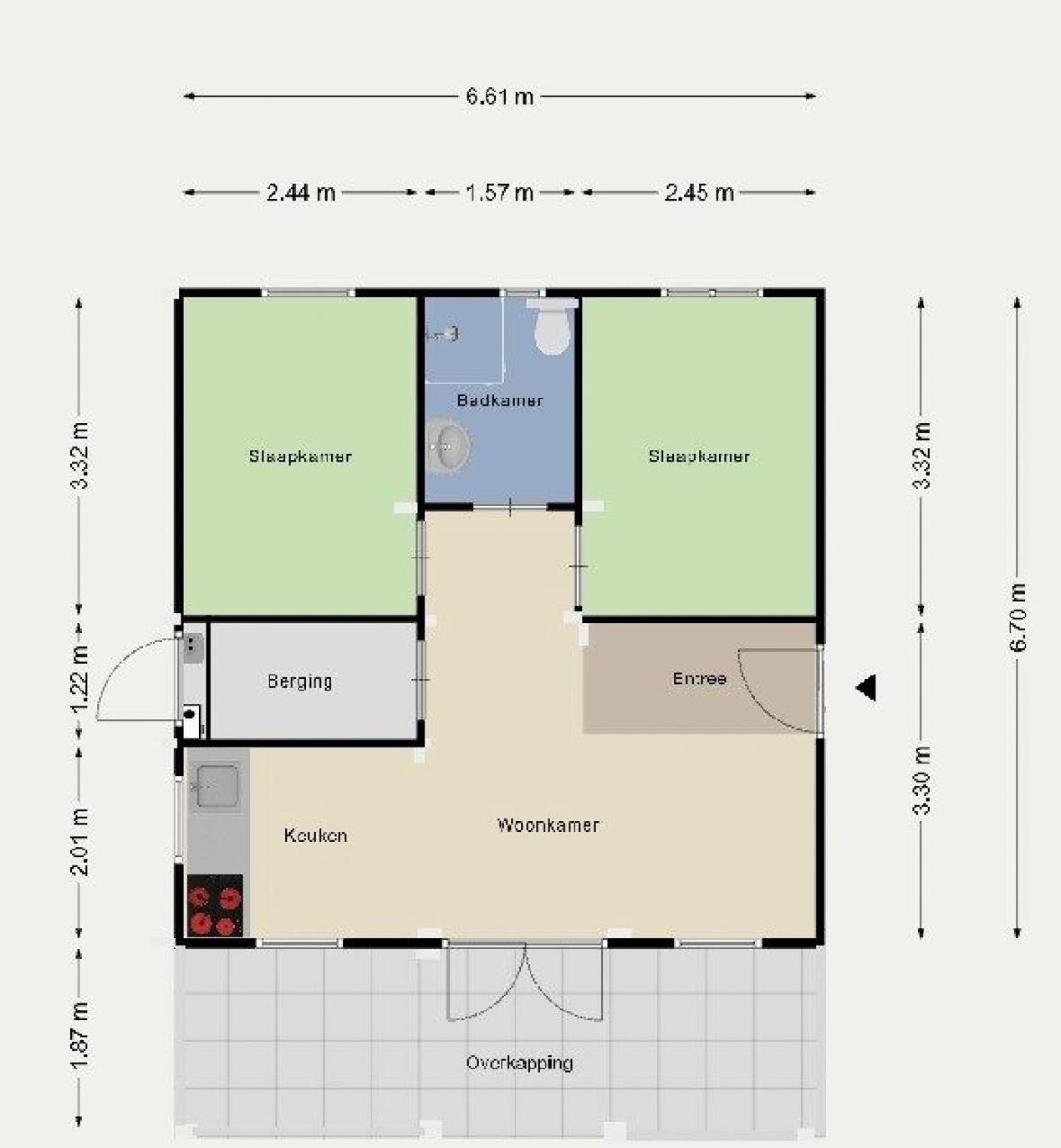 Kiwi-Cabin 45 Gramsbergen Zewnętrze zdjęcie